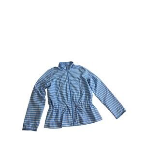 Ralph Lauren LRL Active Lightweight Full Zip Windbreaker Jacket Size M Blue